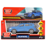 Модель ин. мет. "Haval F7" 12см, двери, багаж, синий, в коробка F7-12-BU (Технопарк)