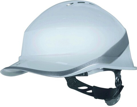 Каска защитная DIAMOND VI WIND (ДАЙМОНД 6 ВИНД) белая (DIAM6WTRBC)