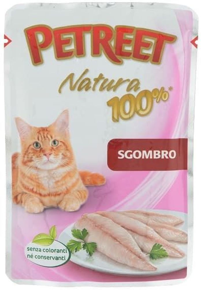 Petreet Паучи для кошек Макрель 85 г