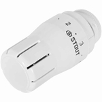 Головка термостатическая STOUT Design - M30x1.5 (регулировка 6-28°C, цвет белый)