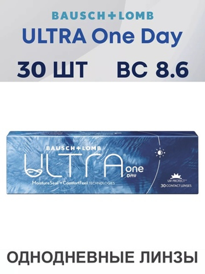 Однодневные контактные линзы Ultra ONE DAY (уп. 30 линз)