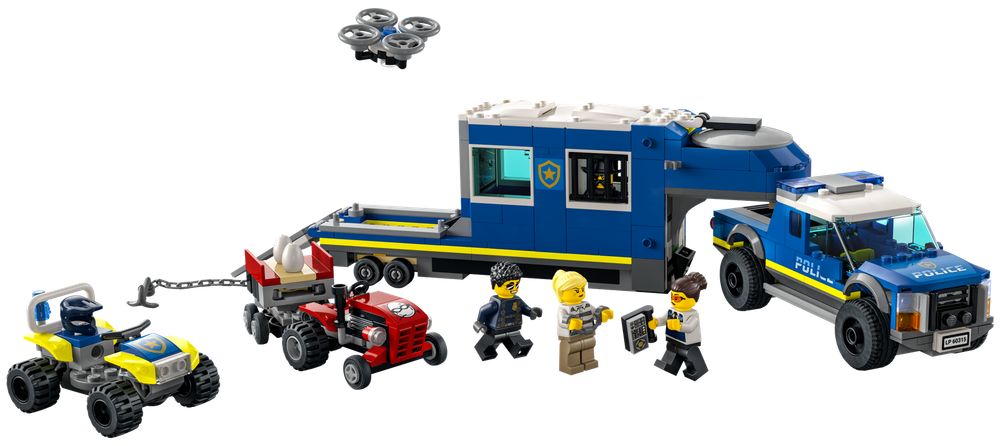 Конструктор LEGO City Police 60315 Полицейский мобильный командный трейлер