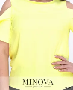 Блуза 4087-желтый Minova