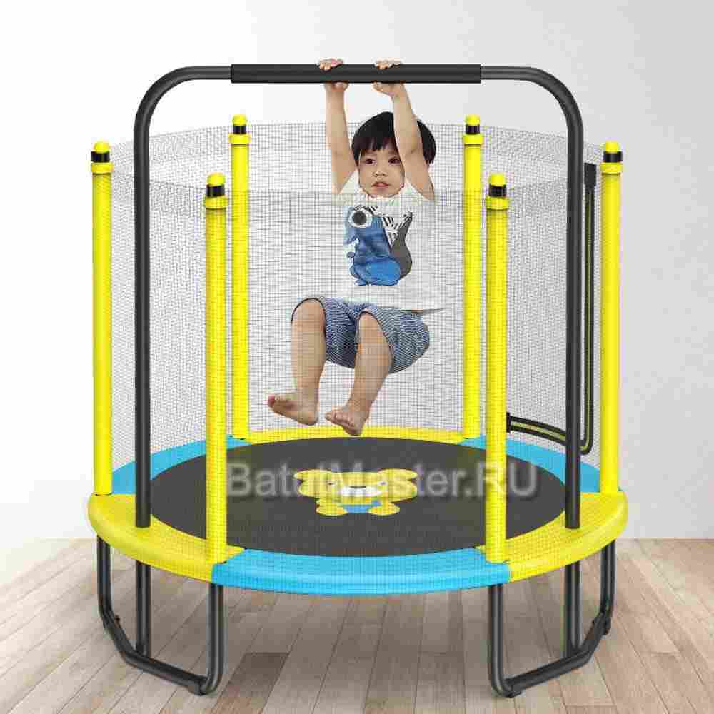 Батут с сеткой с П-образной ручкой, диаметр 5 фт