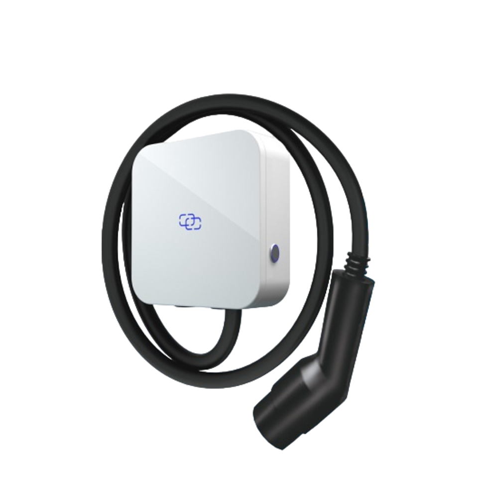 Зарядная станция S’OK Green Energy, 1-фаза, 7kW (32A/ 230V),Bluetooth(APP), RFID, IP65, GBT, 5м кабель