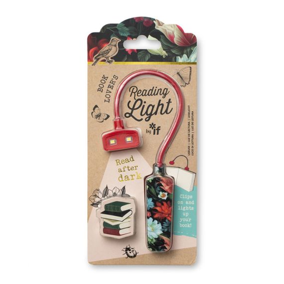 Kitab lampası \ Книжная лампа \ Book lamp Book Lover&#39;s Reading Light - Dark Floral