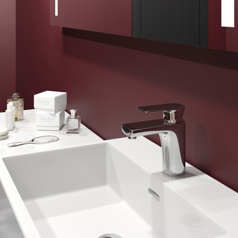 Смеситель для раковины 40k MIXLINE ML12-04 п/гайку (без подводки)