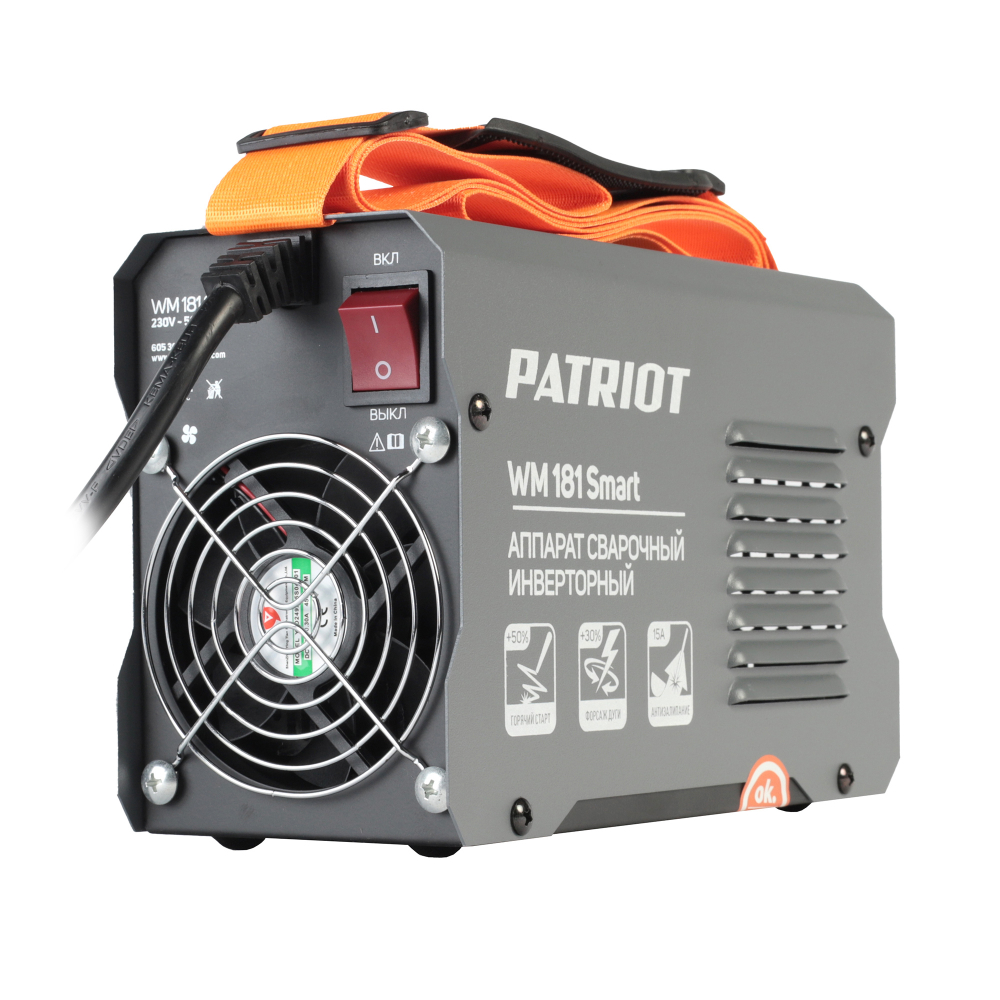 Аппарат сварочный PATRIOT WM 181 Smart MMA
