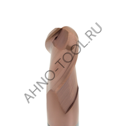 Фреза монолитная твердосплавная BRGM-2B-R3.5 HRC55 AHNO