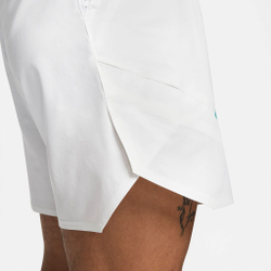 Мужские теннисные шорты Nike Court Flex Slam Shorts Men - White, Turquoise