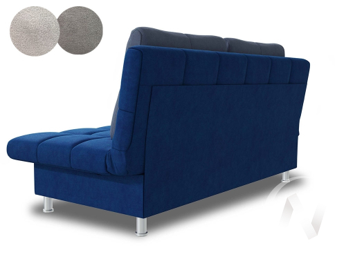 Диван прямой Финка 3 ДК (Боска VL-1912-17 белый жемчуг/Боска VL-1912-19 темно-серый; 3 категория)