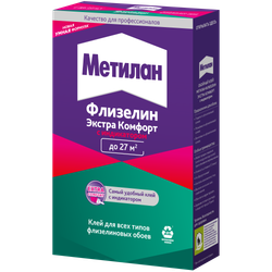 Клей для обоев Метилан 3003722 Флизелин Экстра Комфорт с индикатором