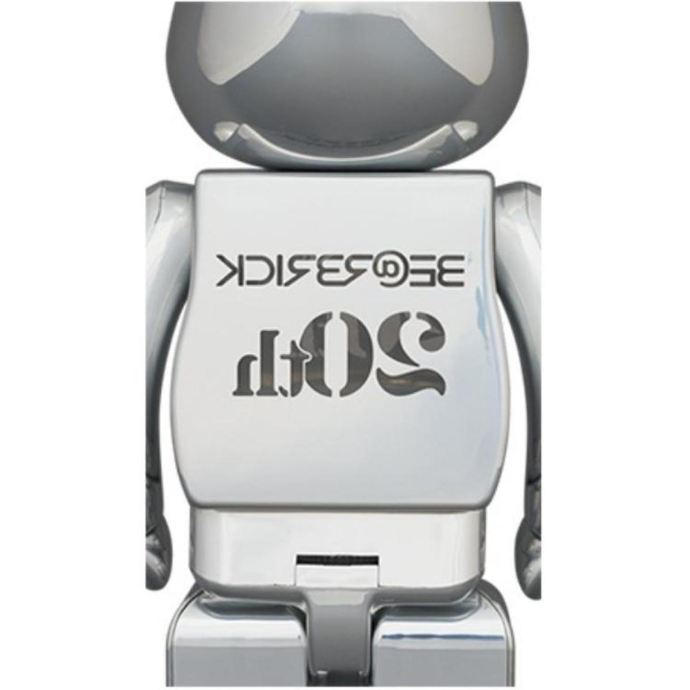 Дизайнерские игрушки BE@RBRICK 400% 20 DEEP CHROME ver. 27cm, 2225662-607985813