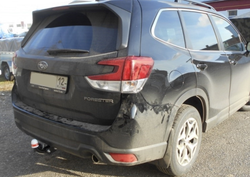 Фаркоп Subaru Forester 2018-, условно-съемный,(без электрики) Трейлер.8502