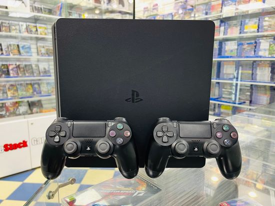 Sony Playstation 4 Slim 1TB CUH-2208B, Без коробки, S/N: 02274526101365021  (PS4, Б/У)