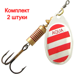 Блесна вертушка AGLIA 06,0g, лепесток № 3, цвет A0-06