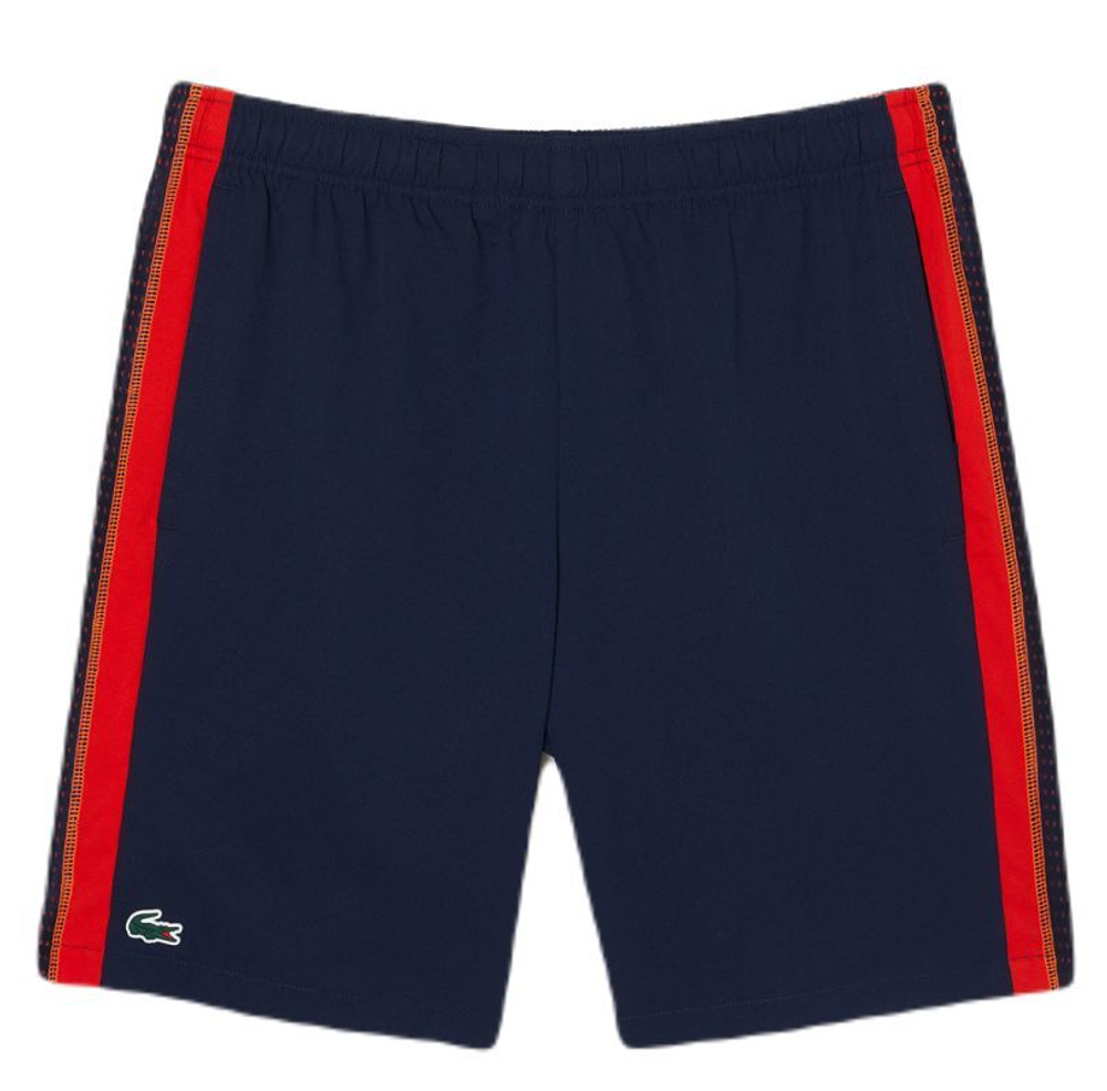 Blue lacoste sales shorts