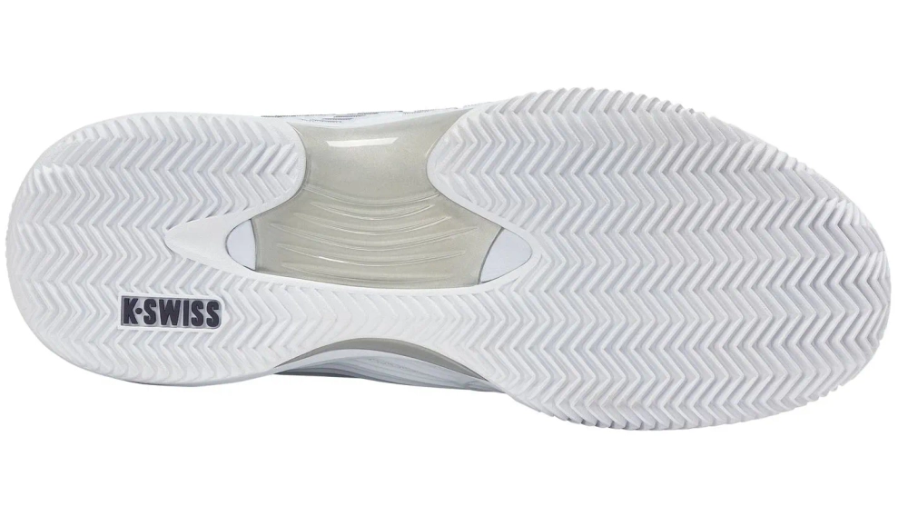 Мужские кроссовки теннисные K-Swiss Hypercourt Express 3 Clay - white/peacoat/silver