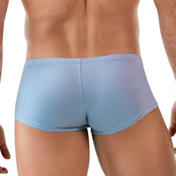 Мужские трусы хипсы голубые Clever Moda AURA TRUNKS 184407