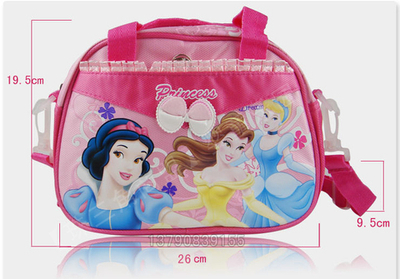 Сумка детская с ручками и принтом Принцесс