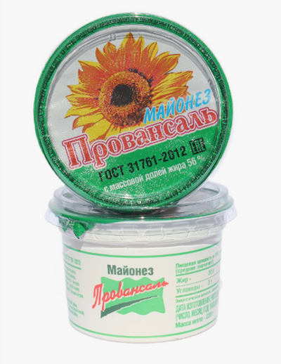 Майонез Провансаль шайба 56% 220г