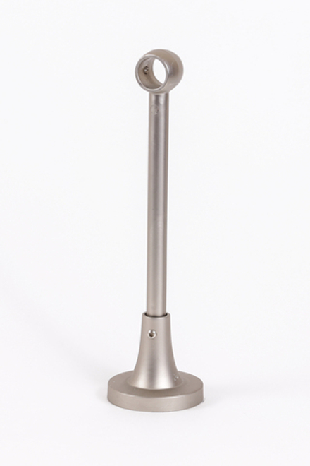 Держатель однорядный 16 мм сатин