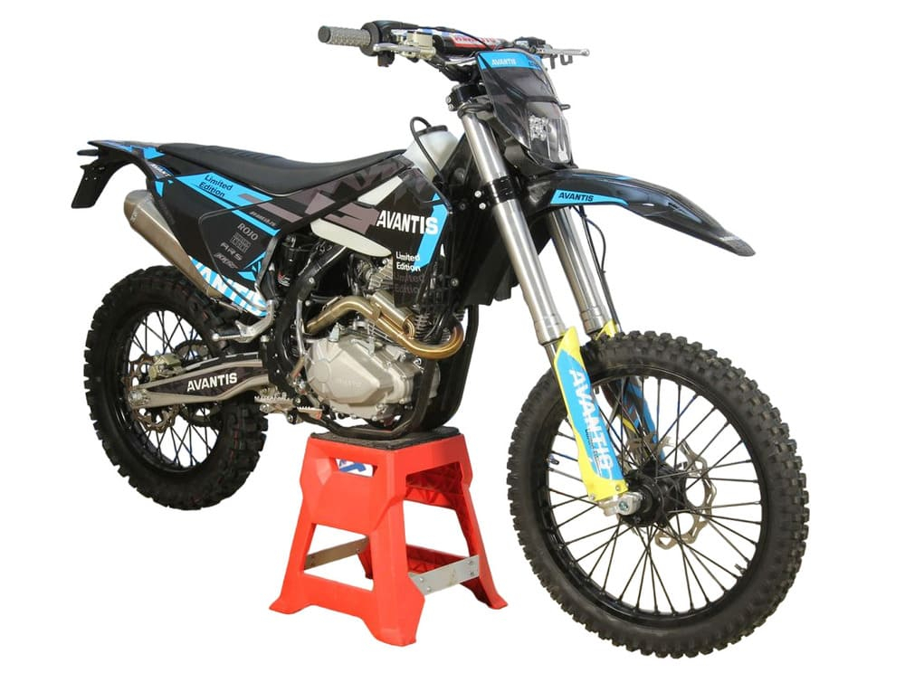 Мотоцикл кроссовый эндуро AVANTIS 250 Carb (PR250/172FMM-5 Design HS черный) ARS с ПТС