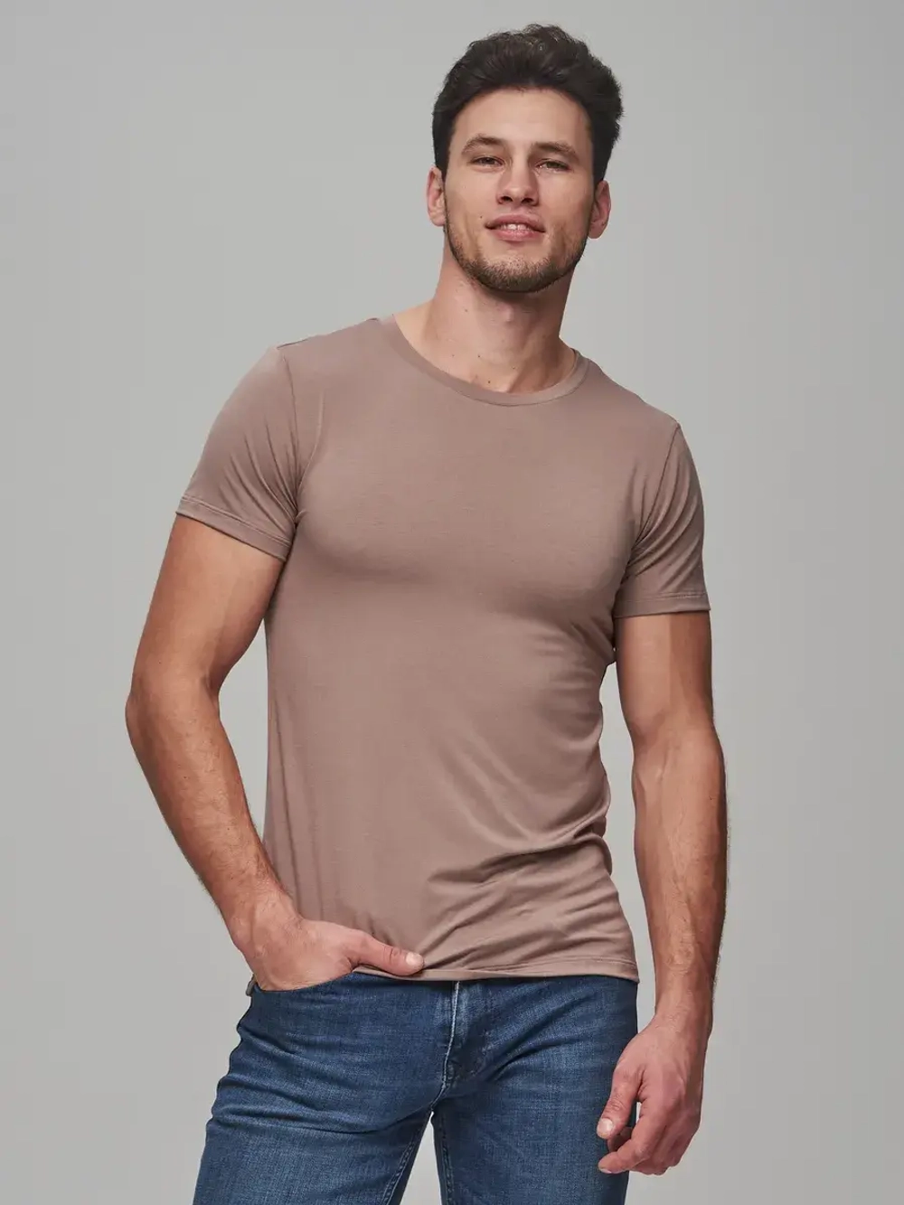 Футболка спортивная однотонная