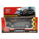 Модель ин. мет. "Haval Jolion" 12см, двери, багаж, темно-серый, коробка JOLION-12-GY (72) (Технопарк)