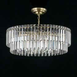 Citilux Фонда CL303223 Люстра хрустальная подвесная Бронза