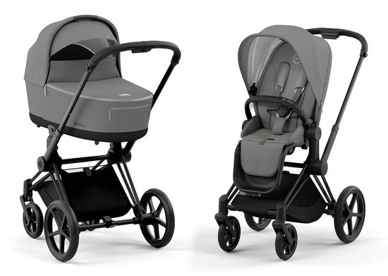 Коляска 2 в 1 Cybex Priam 4 2024 (mirage grey)