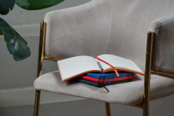 Ежедневник Flat, недатированный, оранжевый