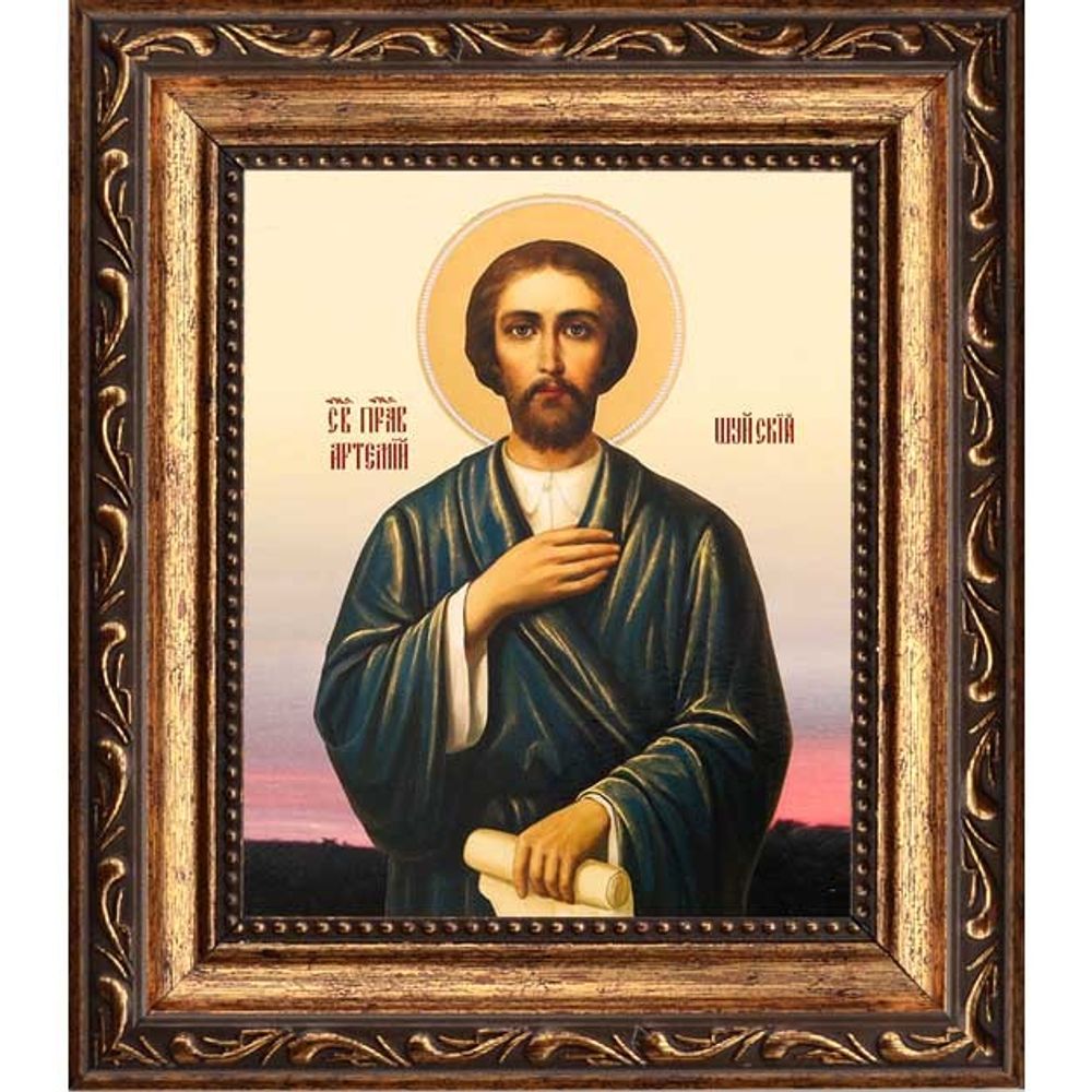 Артемий Шуйский, Владимирский праведный. Икона на холсте.