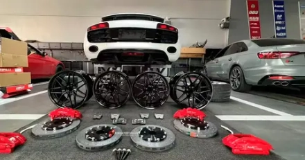 КАРБОН КЕРАМИЧЕСКИЕ ТОРМОЗНЫЕ ДИСКИ ДЛЯ AUDI R8 4.2 2007-2016 Ауди