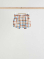 Футболка и шорты в комплекте для малышей Next E81-349, 3 шт., Молочный, Голубой, Коричневый