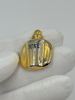 Брошь пин в виде флакона духов Dune Christian Dior