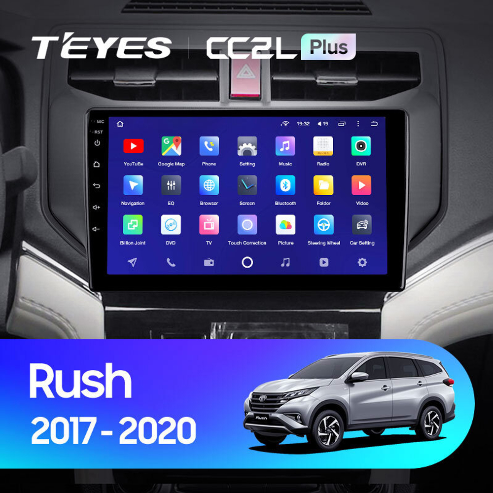 Teyes CC2L Plus 9" для Toyota Rush 2017-2020