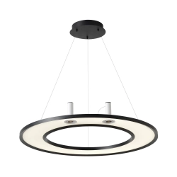 Светильник подвесной Crystal Lux CONTOUR SP50W LED BLACK