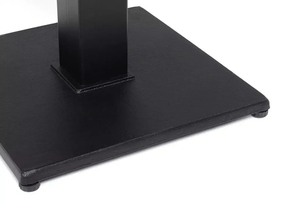 "Каффе" стол из HPL квадратный 64х64см, цвет молочный