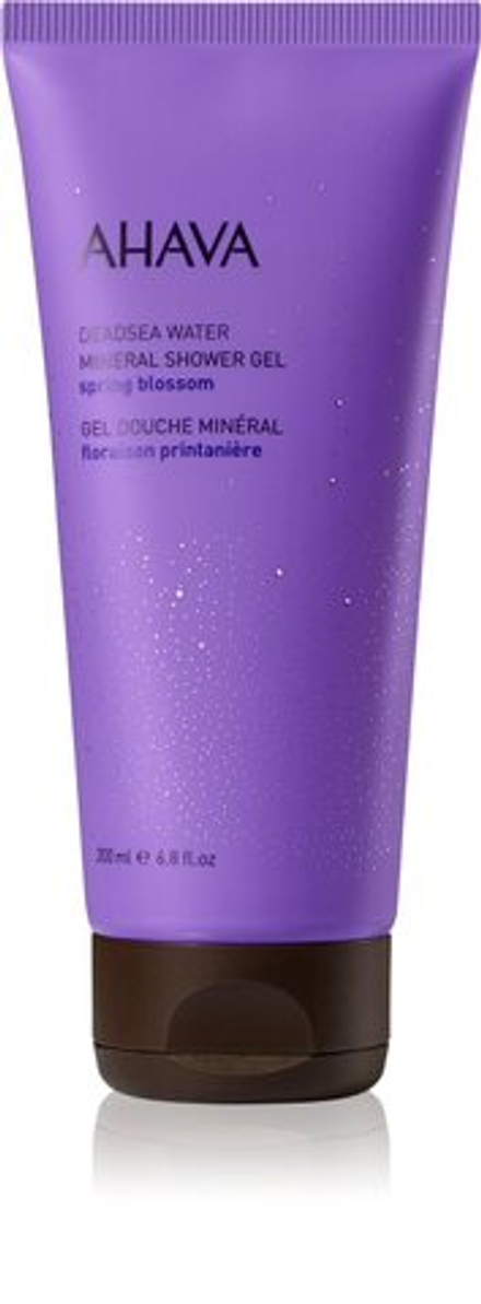 AHAVA Dead Sea Water Spring Blossom - минеральный гель для душа /   200  ml  / GTIN 697045159635