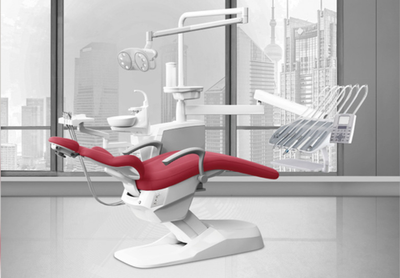 Стоматологическая установка Cingol серии X3 с верхней подачей инструментов