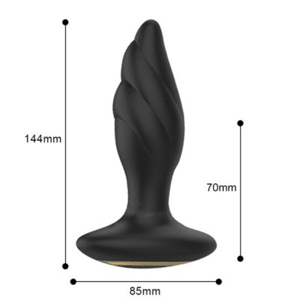 Анальная вибропробка S-HANDE с движением шариков