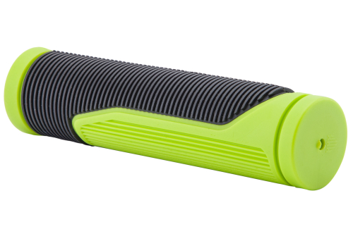 Грипсы 130мм XH-G200B чёрно-зелёные