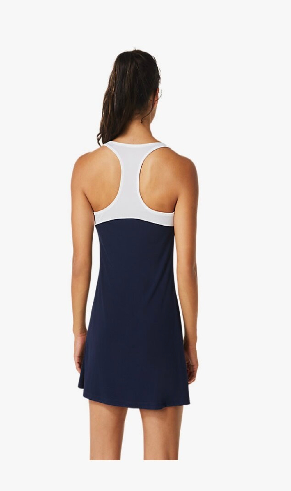 ASICS, COURT DRESS, MIDNIGHT/BRILLIANT WHITE, WOMEN, L