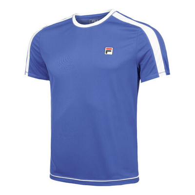 Мужское теннисное поло Fila Patrick T-Shirt Men - Blue, White