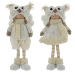 GAEM Игрушка набивная "Девочка/Мальчик", L18 W11 H39 см, 2в.