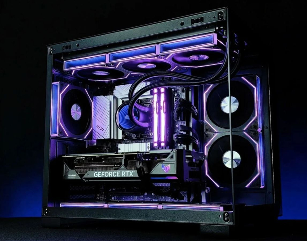 RX9070XT 16Gb игровой ПК CYBERPUNK ULTRA 4K Core i9 14900KF 24ядра/Z790/64GB DDR5/2TB m.2 SSD/850W 80+ /Win11 PRO