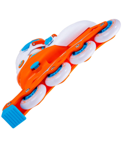 Ролики раздвижные Cricket Orange, пластиковая рама