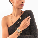 Серьги Coeur de Lion Brown-Gold 4524/21-1116