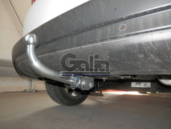 Фаркоп оцинкованный Galia P045A для Peugeot 2008 2013-(паспорт и сертификат в комплекте)(без электрики)